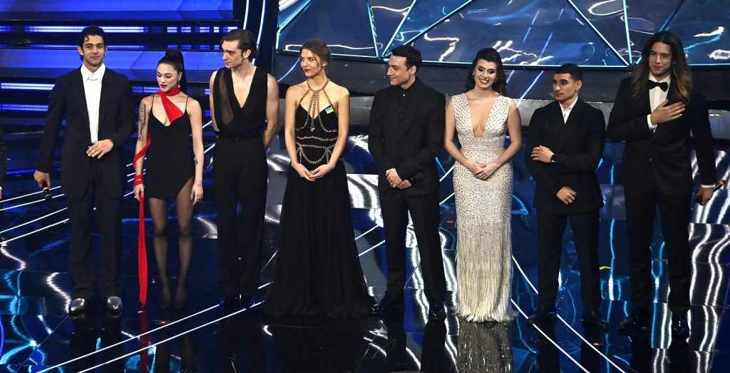 Il cast di 'Mare Fuori' (foto Ansa)