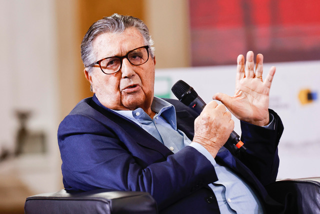 Carlo De Benedetti, (foto Ansa)